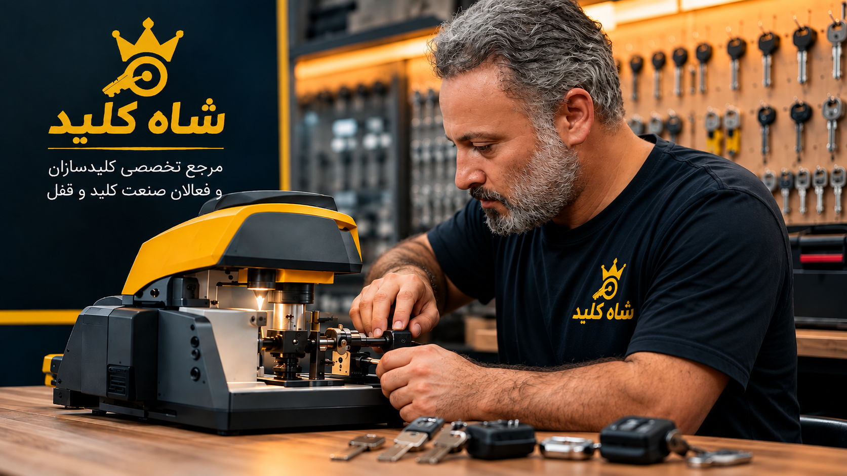 شاه کلید؛ مرجع تخصصی کلیدسازان و فعالان صنعت کلید و قفل